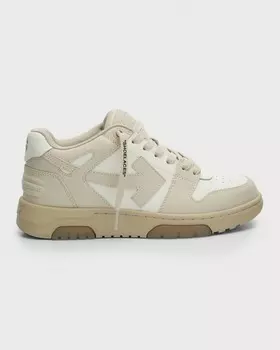 Двухцветные кроссовки Out Of Office Off-White