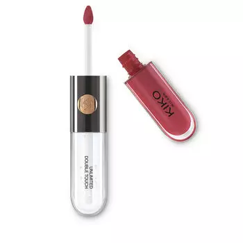 Двухшаговая жидкая помада 104 сангрия Kiko Milano Unlimited Double Touch, 6 мл