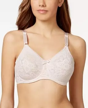 Двухслойный бесшовный бюстгальтер на косточках Lace 'n Smooth 3432 Bali, слоновая кость