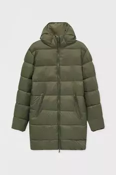 Двустороннее утепленное пальто PULL&amp;BEAR