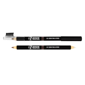 Двусторонний карандаш для бровей с воском и расческой W7 Brow Master 3In1, 1,5 гр