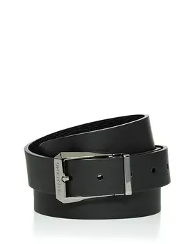 Двусторонний кожаный ремень Ferragamo, синий