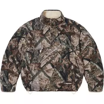 Двусторонний пуловер из овчины Polartec FW24 Supreme, Camouflage/HTC Fall Camo