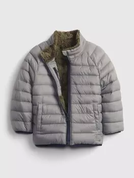 Двусторонняя куртка Gap, серый