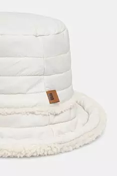 Двусторонняя шапка Ugg, бежевый