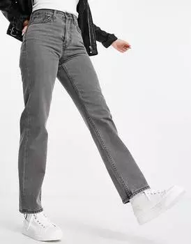 Дымчато-серые джинсы Topshop Dad