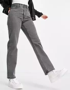 Дымчато-серые джинсы Topshop Dad