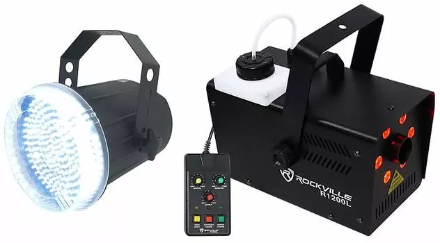 Дымовая машина Rockville R1200L+Snap Shot LED II