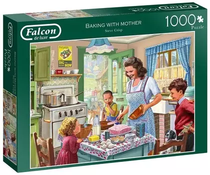 Джамбо, пазл "Помощь маме", 1000 шт. Jumbo