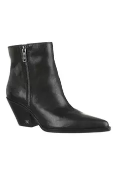Джейн кожаные ботинки Sam Edelman, черный