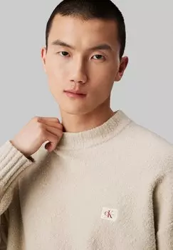 Джемпер BOXY Calvin Klein Jeans, молочный