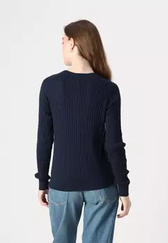 Джемпер CABLE Tommy Hilfiger, темно-синий