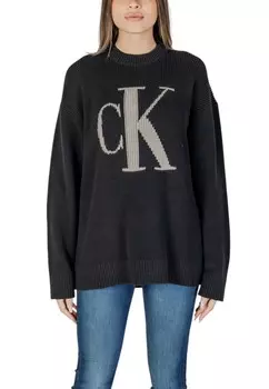 Джемпер Calvin Klein Jeans вязаный, черный