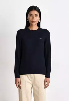 Джемпер CLASSIC CNECK GANT, темно-синий