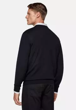 Джемпер CREW NECK Boggi Milano, синий