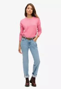 Джемпер CREW NECK Superdry, розовый