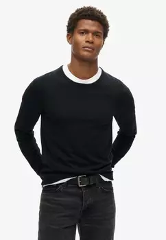 Джемпер CREW Superdry, черный