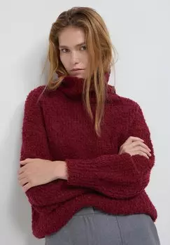 Джемпер DOLCEVITA BOUCL Calliope, винно-красный