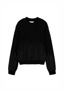 Джемпер ELEGANCE Mango, черный