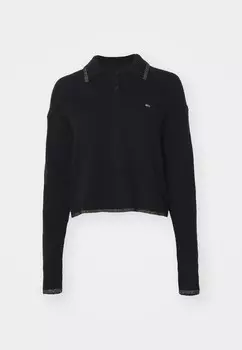 Джемпер GLITTER SWEATER Tommy Jeans, черный