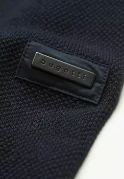 Джемпер HALF-ZIP bugatti, темно-синий