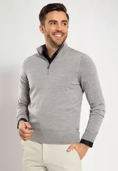 Джемпер HALF ZIP Suitable, серый