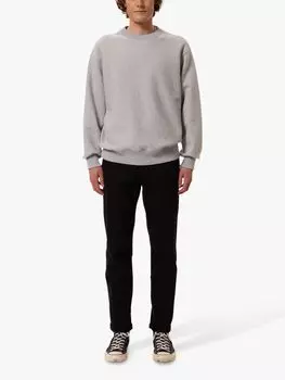 Джемпер Hasse с круглым вырезом Nudie Jeans, серый