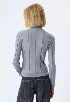Джемпер HIGH NECK Koton, серый