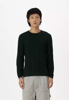Джемпер ICON Abercrombie & Fitch, темно-зеленый