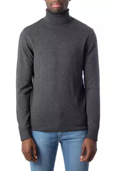 Джемпер Jack & Jones с высоким воротником, серый