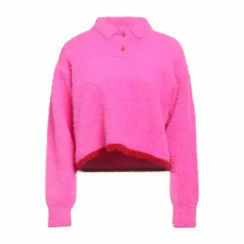 Джемпер Jacquemus короткий, розовый