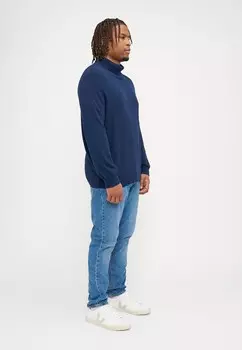Джемпер JJEEMIL ROLL NECK Jack & Jones, темно-синий