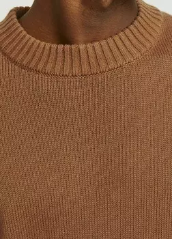 Джемпер JJEJACK CREW NECK SN Jack & Jones, бежевый