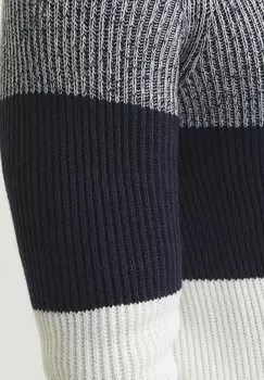 Джемпер JJPANNEL Jack & Jones, темно-синий