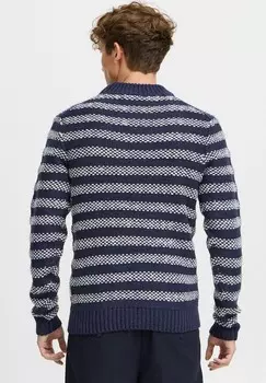 Джемпер KARL STRIPED Casual Friday, синий