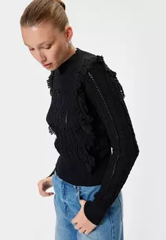 Джемпер LACEY DETAIL Koton, черный
