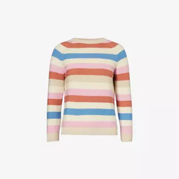 Джемпер Linz в полоску из хлопка Weekend Max Mara, мультиколор