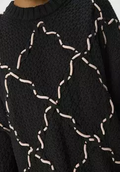 Джемпер LONGLINE Object, черный
