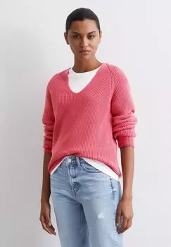 Джемпер LONGSLEEVE V NECK Marc O'Polo, светло-красный