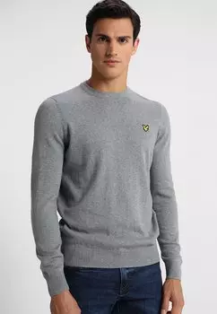 Джемпер Lyle & Scott CREW NECK JUMPER, цвет Mid Grey Marl