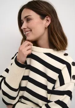Джемпер MARIE PULLOVER Kaffe, кремовый