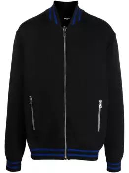 Джемпер на молнии BALMAIN, черный