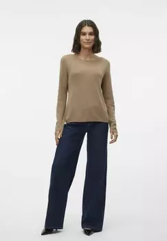 Джемпер NEWLEXSUN Vero Moda, бежевый
