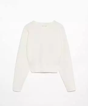 Джемпер Oysho Milano Knit, экрю