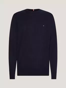 Джемпер Pima из хлопка и кашемира Tommy Hilfiger