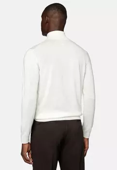 Джемпер POLO NECK Boggi Milano, белый