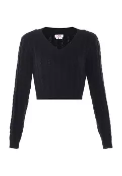 Джемпер PULLOVER myMo, черный
