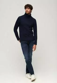 Джемпер ROLL NECK Superdry, синий