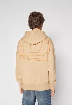 Джемпер с капюшоном Diesel, цвет Beige