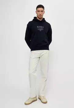 Джемпер с капюшоном FELPA Emporio Armani, темно-синий